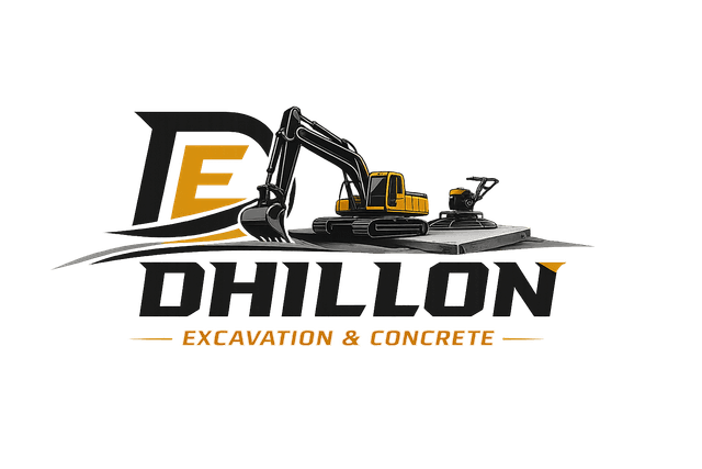 Dhillon Excavation & Concrete Logo