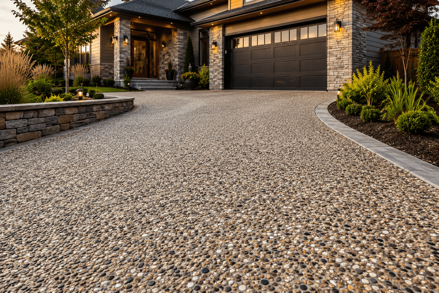 Exposed Aggregate Driveways