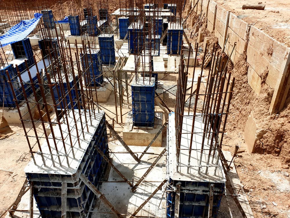 Poured Foundation Footings & Pads