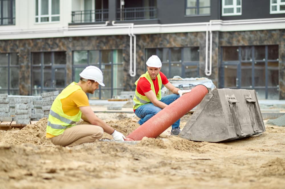 Utility & Sewer Line Trenching