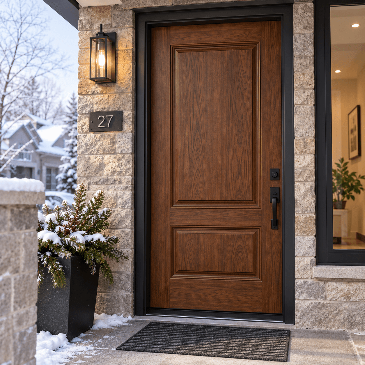 Insulated Steel Entrance Door