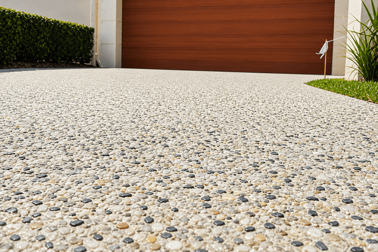 Exposed Aggregate Driveway
