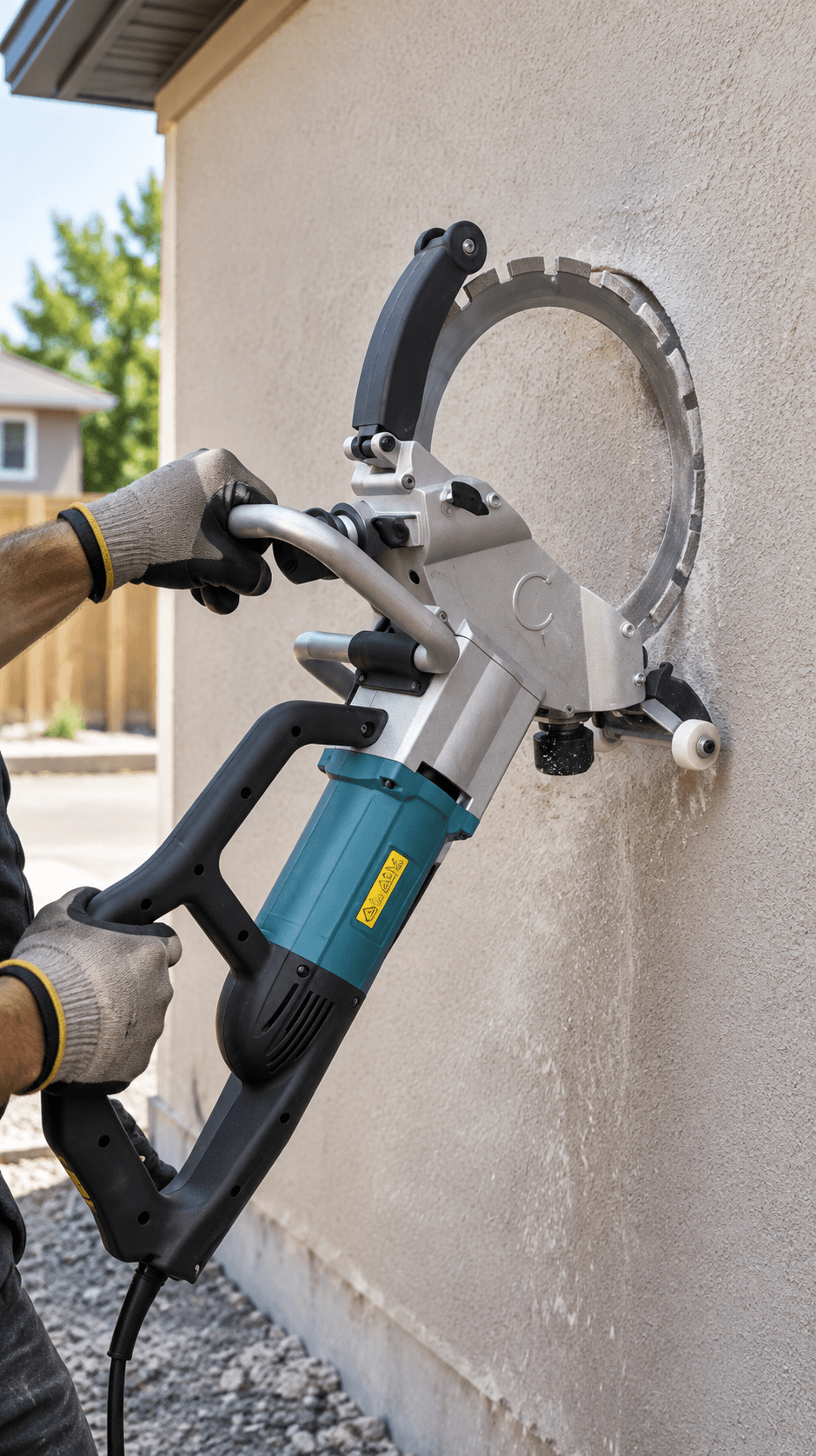 Vibration-Free Diamond Wall Cutting